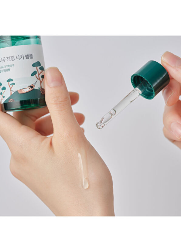 Round Lab Pine Calming Cica Ampoule Bariyer Koruyucu ve Kızarıklık Karşıtı Centella Ampul Serum 30 ml - 2