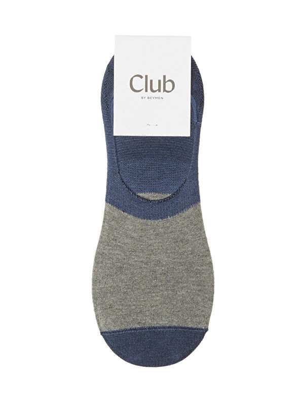 Beymen Club Gri Mavi Erkek Çorap - 1