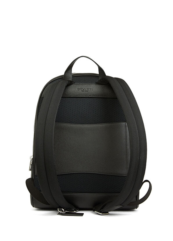 Wade Siyah Erkek Deri Sırt Çantası - Görsel 4