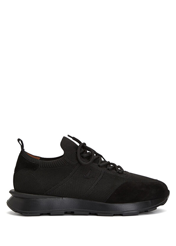 Beymen Club Siyah Retro Taban Erkek Triko Sneaker - 1