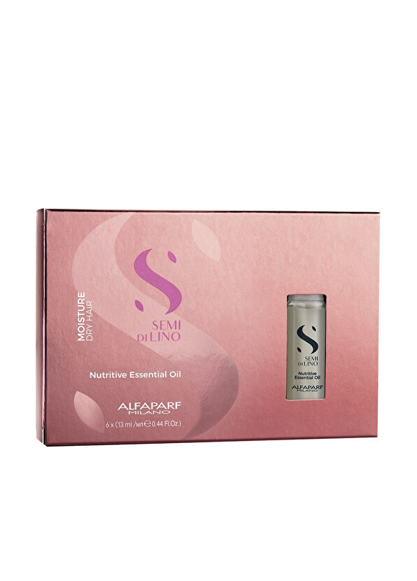 Alfaparf Semi Di Lino Moisture Nutritive Essential Oil Nemlendirici Parlaklık Veren Saç Bakım Yağı 6 x 13 ml - 2