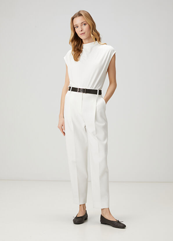 Beymen Club Off-White Formal Pants - 1