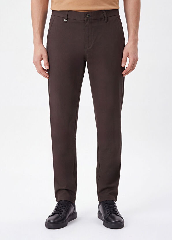 Beymen Club Regular Classic Khaki Twill BiStretch Sports Pants - 2