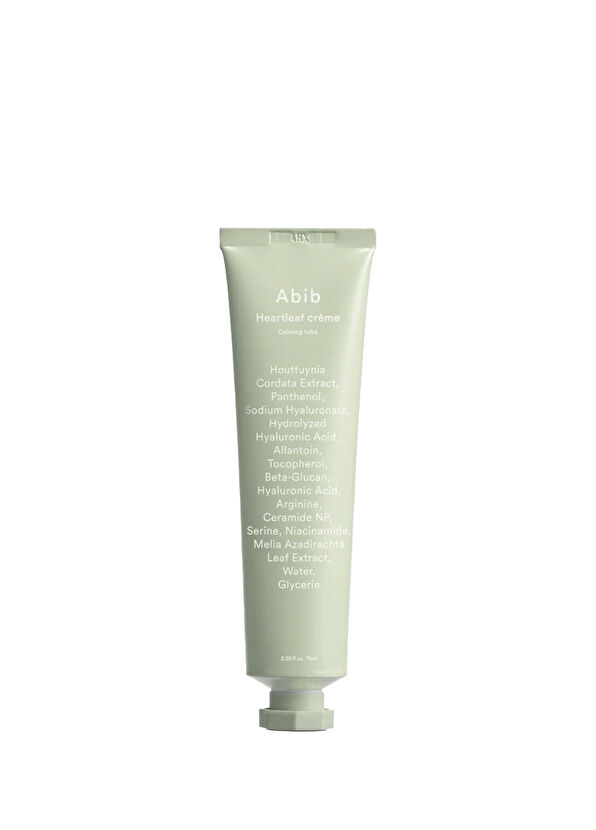 Abib Heartleaf Crème Calming Tube Moisturizing Soothing Face Cream 75 ml - 1