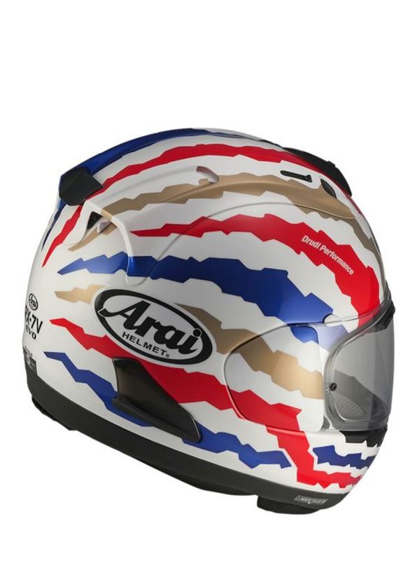 Arai RX-7V Evo Doohan Jubilee Restyle Indoor Motorcycle Helmet - 2