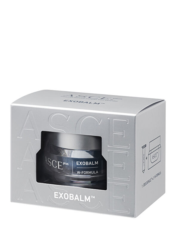 Asce Plus Eksozom İçeren Exobalm Exo Capsule 20 mg + W-Formula Cream 20 ml Cilt Bakım Seti - 4