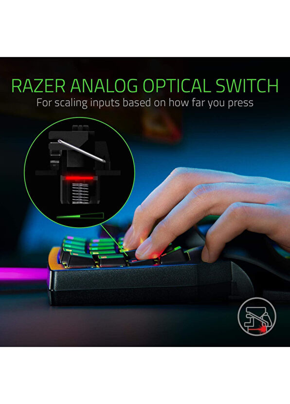 Razer RZ07-03110100-R3M1 Tartarus Pro RGB Ergonomik Keypad - 2