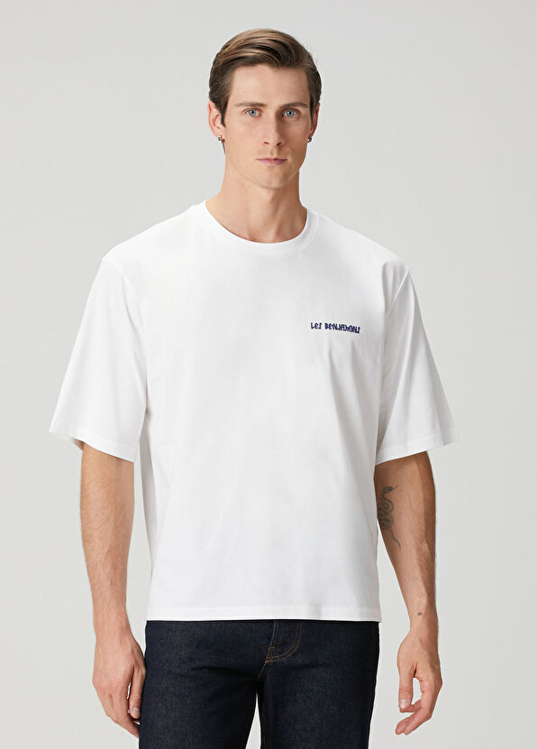 Les Benjamins White Oversized T-Shirt - 1