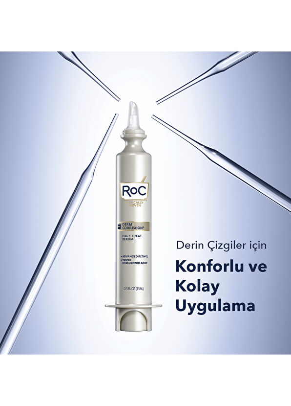 Roc Derm Correxion Fill + Treat Yaşlanma Karşıtı Dolgunlaştırıcı Cilt Serumu 15 ml - 4