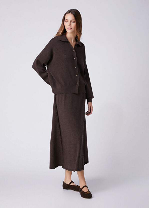 Beymen Club Brown Wool Cardigan - 2