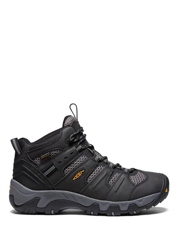 Keen Koven Waterproof Black Steel Grey Men's Hiking Boots - 1