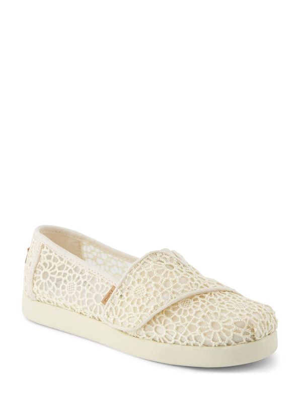 Toms 10022059 Alpargata Classic Moroccan Kroşeli Kız Çocuk Espadril - 2