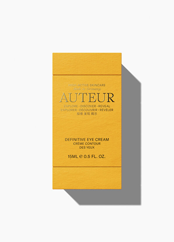 Auteur Definitive Eye Cream Yaşlanma Karşıtı Sıkılaştırıcı Göz Çevresi Bakım Kremi 15 ml - 3