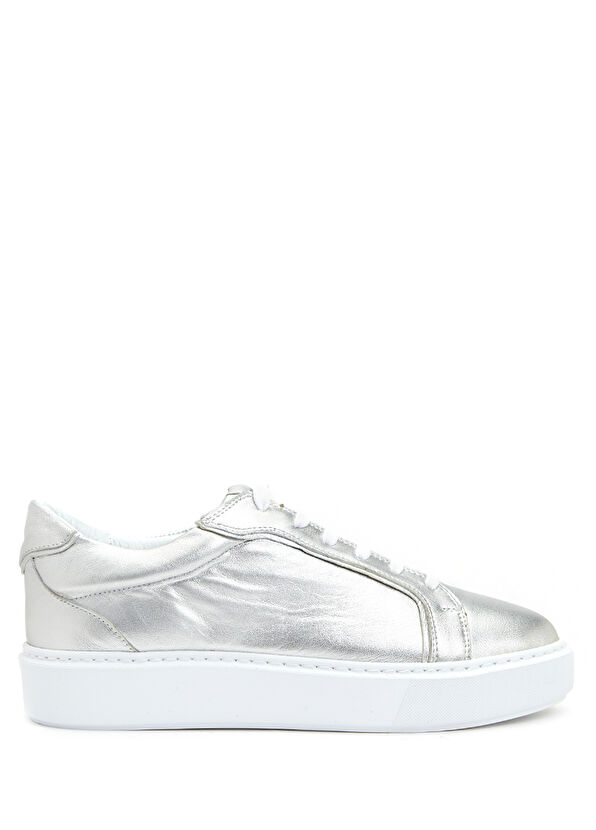 Beymen Club Silver Kadın Deri Sneaker - 1
