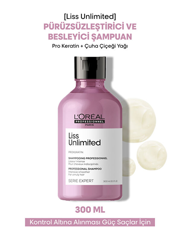 Loreal Professionnel Serie Expert Liss Unlimited Disiplin Şampuanı 300 ml - 2