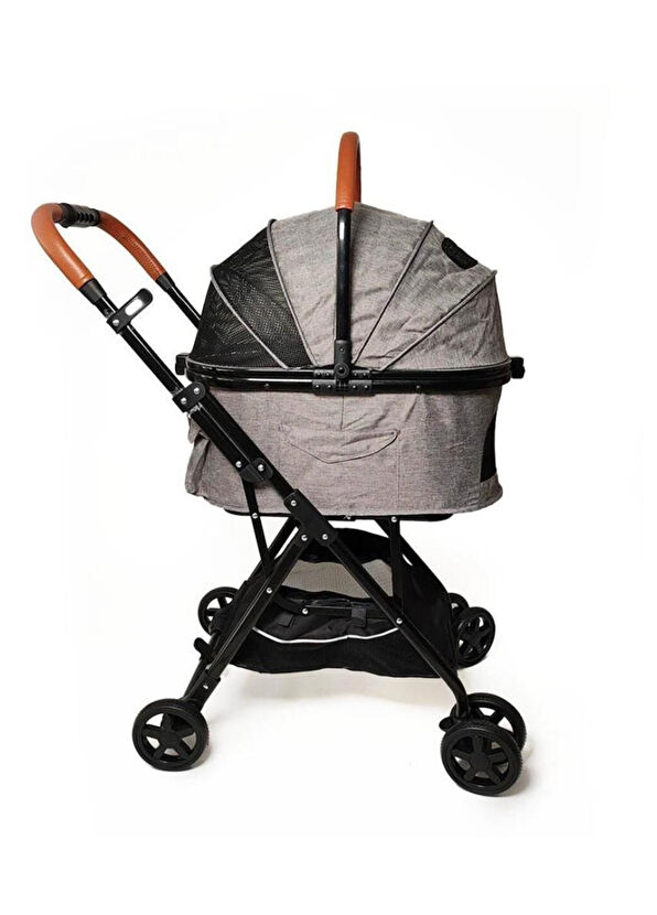 Zampa Bottas Grey Cat and Dog Transport Trolley - 3