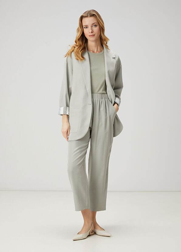 Beymen Club Mint Twill Pajama Pants - 1