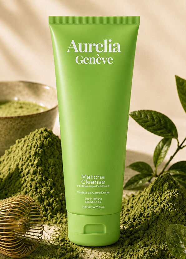 Aurelia Genève Matcha Cleanse Glow Green Purifying Gel - 2