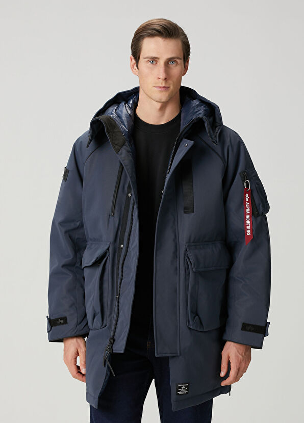 Alpha Industries Sergeant Lacivert Puff Parka - 1
