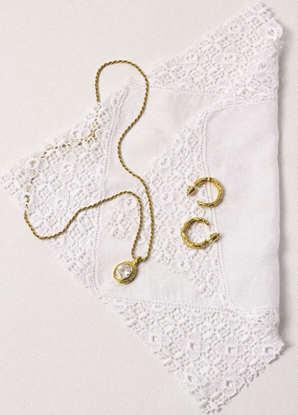 Métiers Marie Gold Plated Necklace on Silver - 2