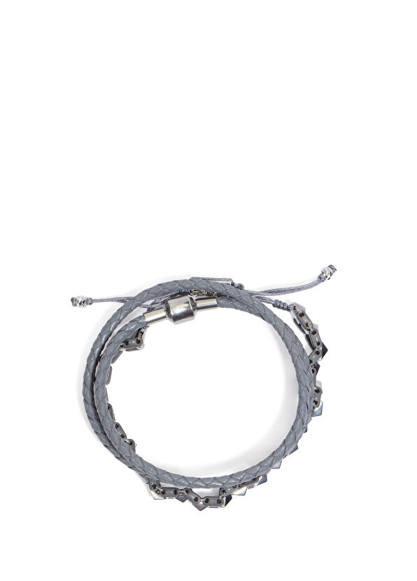 Beymen Club Men's Leather Bracelet - 2