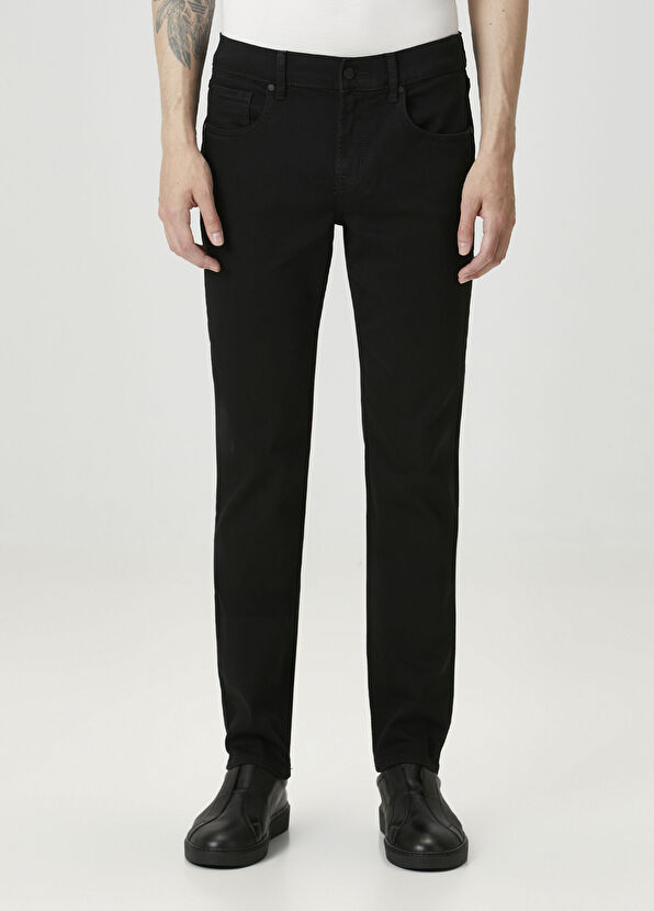 Slimmy Tapered Siyah Jean Pantolon - Görsel 4