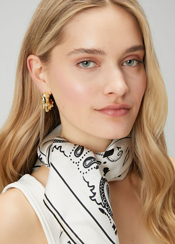 Beymen Club Gold Güverse Kadın Küpe - 1