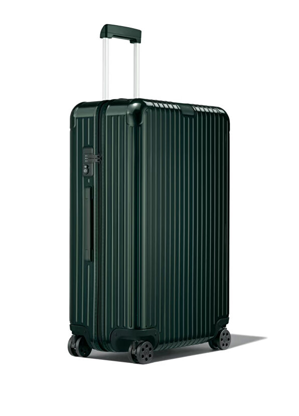 Essential Check In L Koyu Yeşil Bavul - Görsel 4