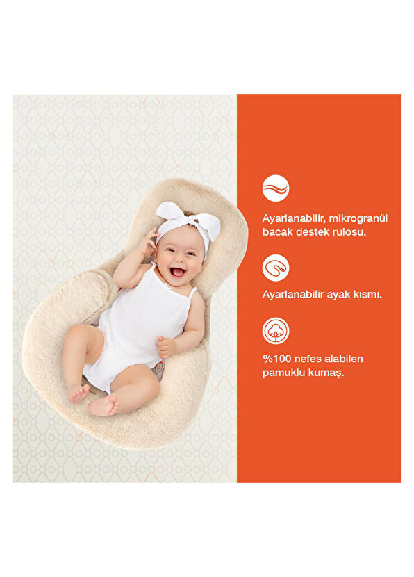 Gezenbebe Homy Bagged Mist Newborn Bed - 3