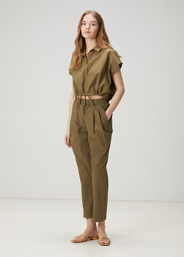 Beymen Club Haki Poplin Pantolon - 1