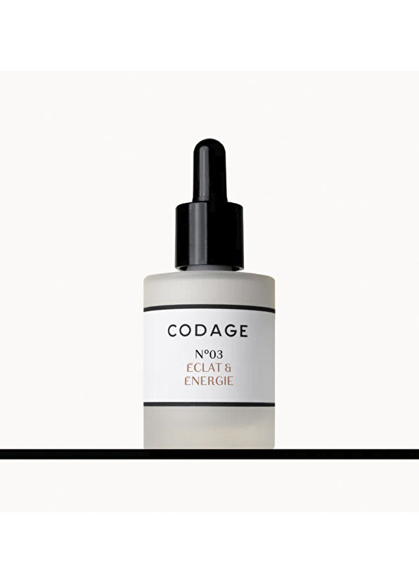 Codage Paris Serum No 03 Radiance & Energy Canlılık ve Işıltı Veren Yaşlanma Karşıtı Yüz Serumu 30 ml - 2