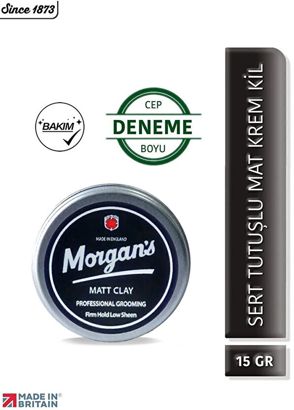 Morgan's Pomade Morgan's Pomade Matt Clay Hair Styling 15 gr - 2