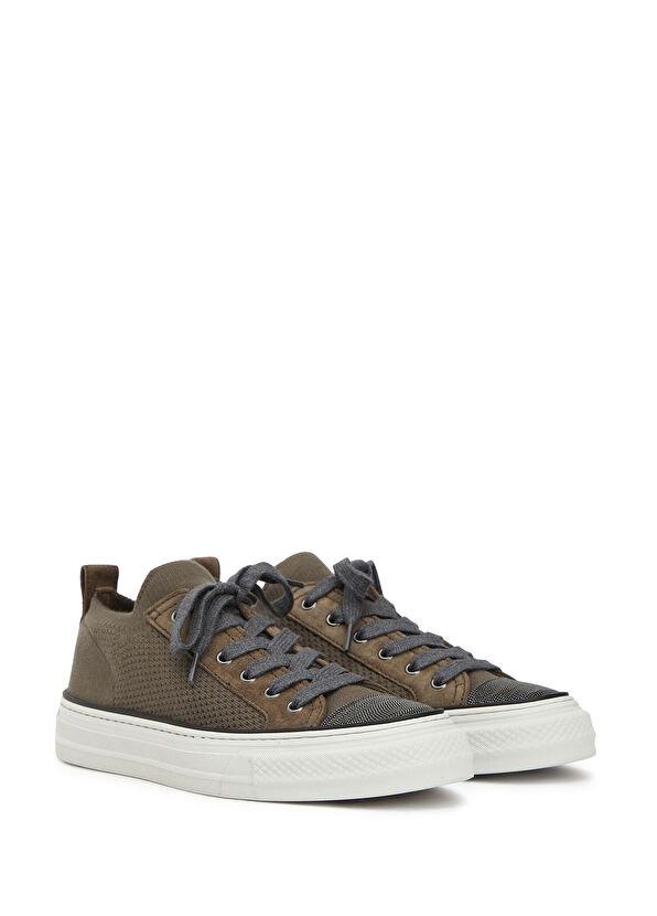 Brunello Cucinelli Brown Women's Sneakers - 2