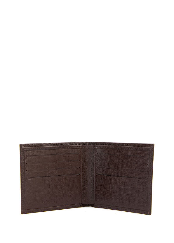 Beymen Club Kahverengi Logo Detaylı Erkek Deri Cüzdan - 3