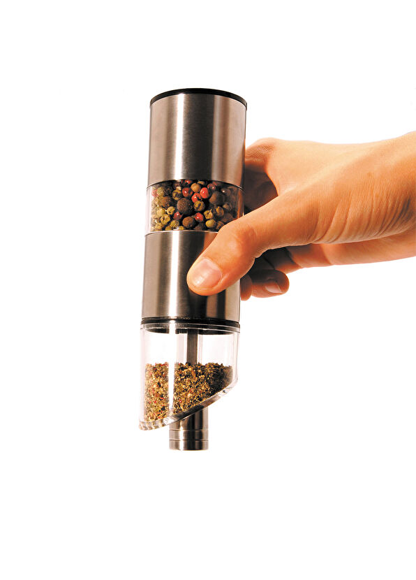 Berghoff Essentials 2-in-1 Stainless Steel Salt and Pepper Mill - 2