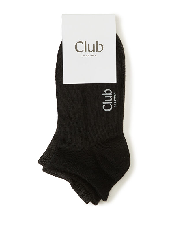 Beymen Club Black Anthracite Men's 2-Pieces Bamboo Socks Set - 1
