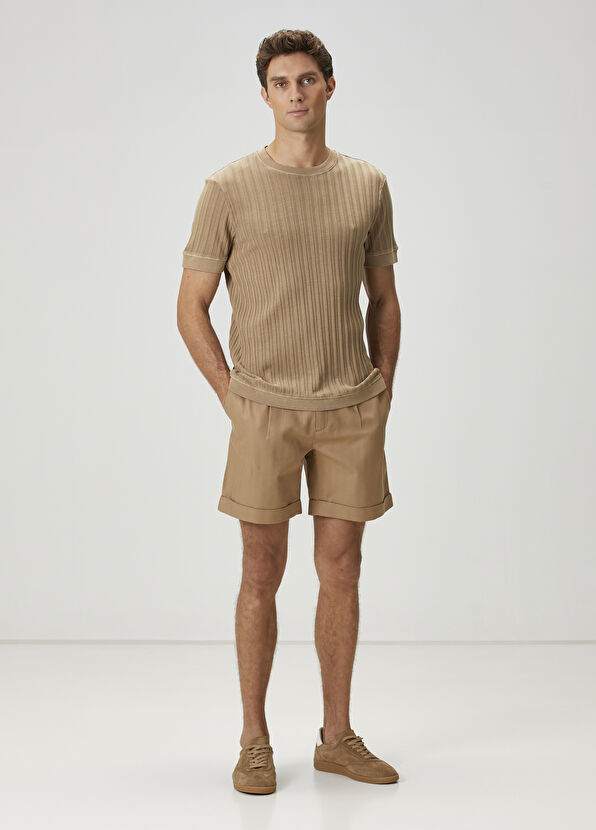 Beymen Club Deve Tüyü T-shirt - 3