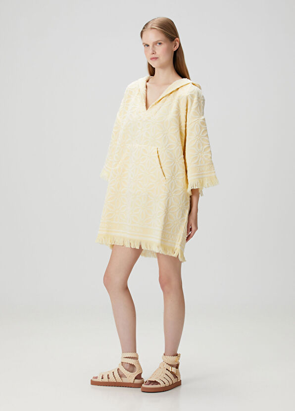 Zimmermann Coco Sarı Mini Havlu Elbise - 2