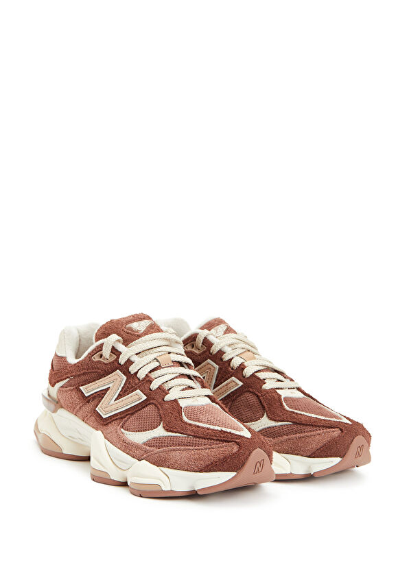 9060 Lifestyle Kahverengi Kadın Sneaker - Görsel 4