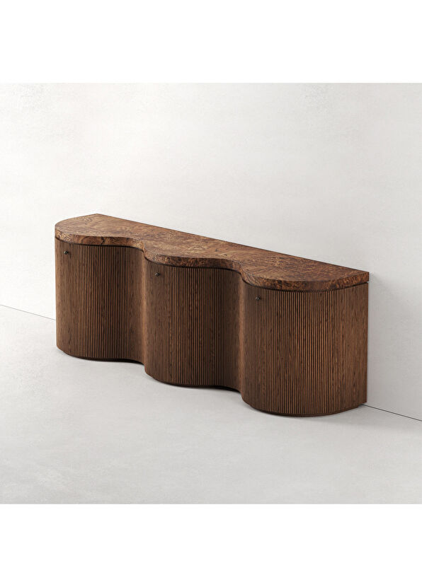 Latanwood Slyvester Wooden Sideboard - 3