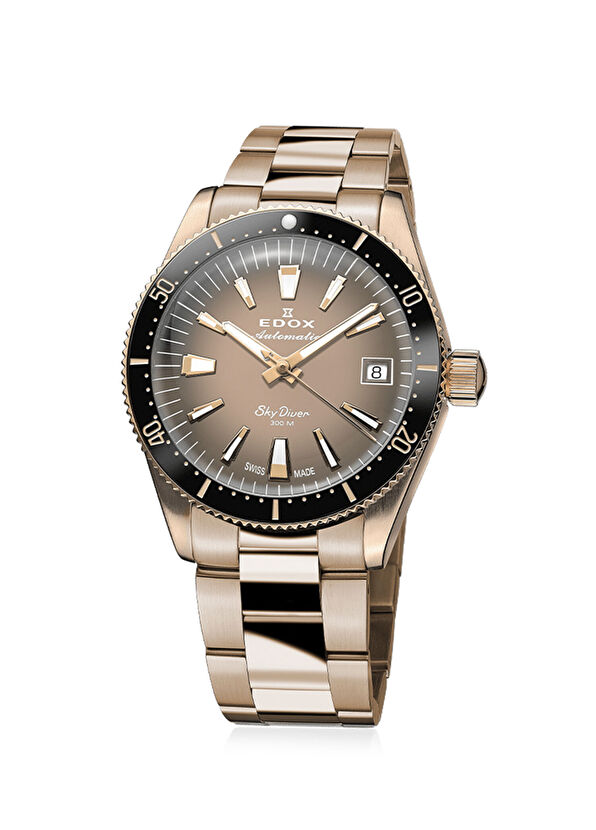Edox Neptunian 80131-37RNM-VDBEI Pembe Unisex Kol Saati - 1