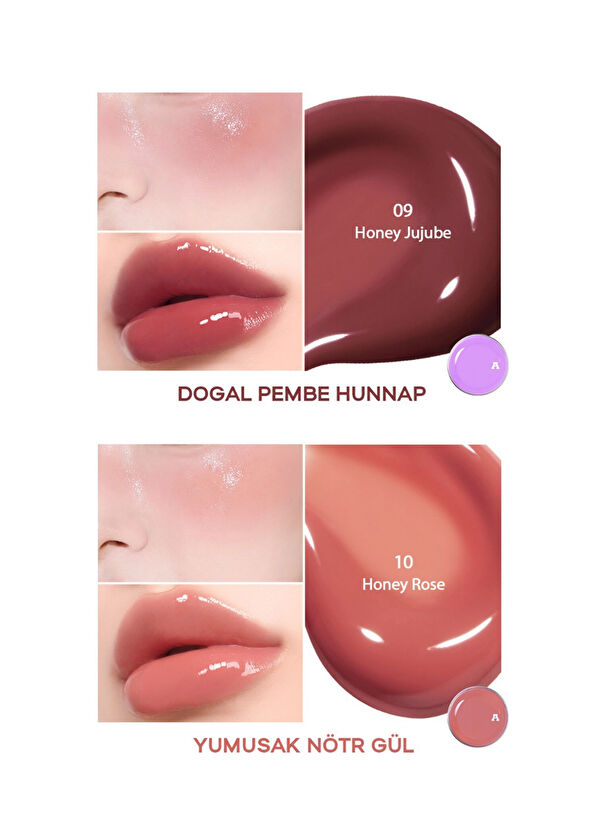AIBB Glow Tin Pot 09 Honey Jujube Glossy Lip And Cheek Colorizer 4.8 gr - 2