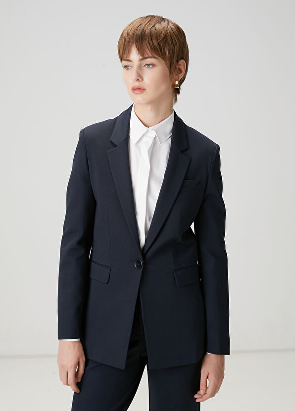 Beymen Club Navy Blue Blazer - 4