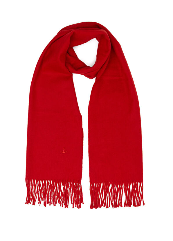 Beymen Club Red Women's Cashmere Scarf - 1