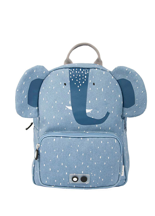 Trixie Mrs. Elephant Blue Unisex Kids School Bag - 1