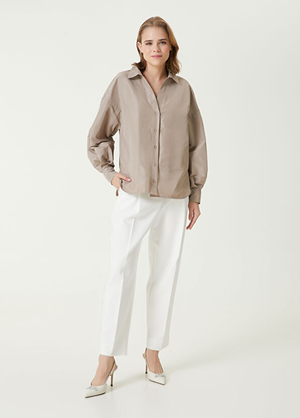 Beymen Club Vizon Düşük Kol Gömlek - 2