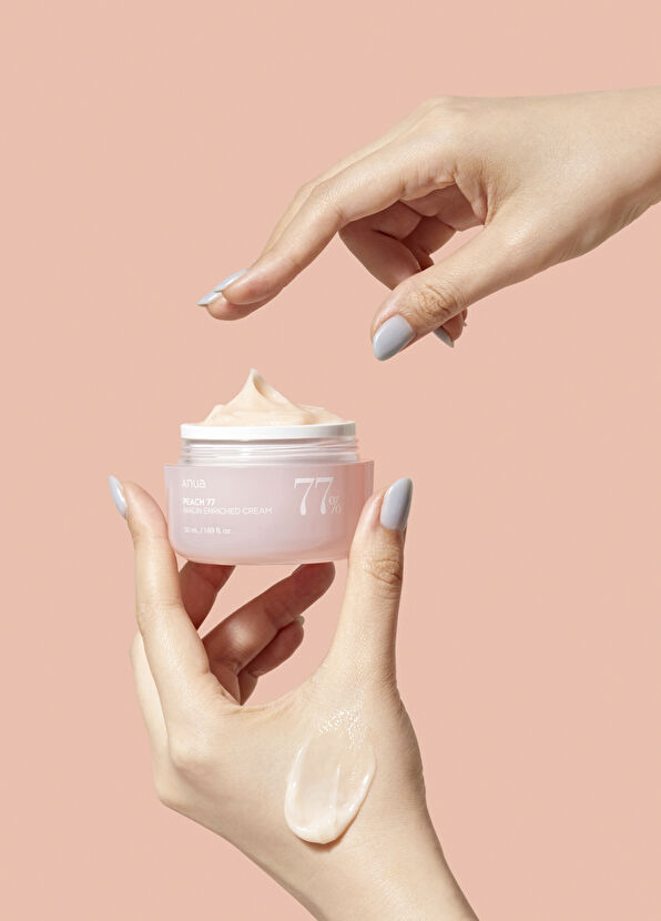 Anua Peach Skin Brightening and Elasticity Preserving Peach Extract Moisturizing Cream 50 ml - 2