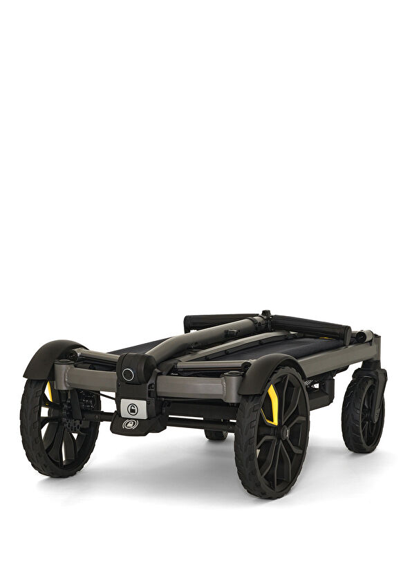 Resim City Cruiser Koyu Gri İkiz Bebek Arabası 