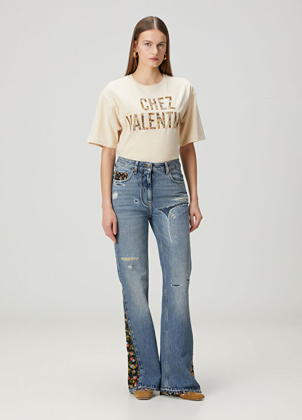 Valentino Blue Jeans - 1