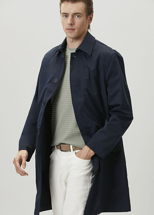 Beymen Club Lacivert Pardösü - 2